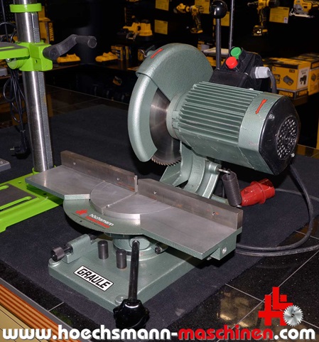 Graule Kappsäge KS Tischmodell, gebrauchte Holzbearbeitungsmaschinen Neumaschinen Hessen Höchsmann Langen