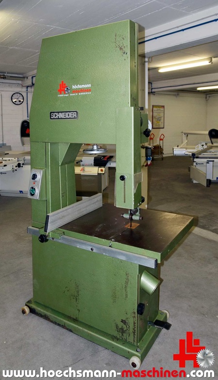 Schneider Bandsäge SBS 700, gebrauchte Holzbearbeitungsmaschinen Neumaschinen Hessen Höchsmann Langen