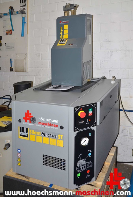 Schneider Kolbenkompressor Silentmaster STS 850-10, gebrauchte Holzbearbeitungsmaschinen Neumaschinen Hessen Höchsmann Langen