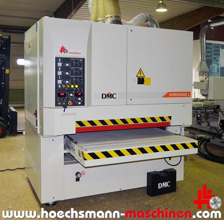 SCM DMC Breitbandschleifmaschine Eurosand ERL 1350 RRR, gebrauchte Holzbearbeitungsmaschinen Neumaschinen Hessen Höchsmann Langen